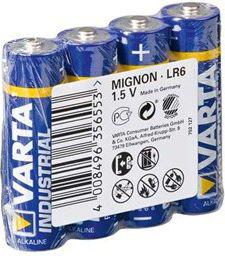 Varta Bateria Industrial AA / R6 4 szt.