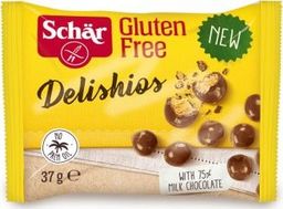  Schar Delishios chrupiące kulki w czekoladzie bezglutenowe 37 g Schar