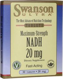 Swanson NADH Fast-Acting 20mg 30 tabletek SWANSON