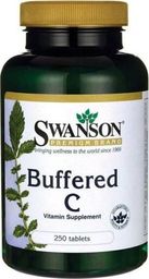  Swanson Witamina C buforowana l-askorbinian wapnia Buffered C 500mg 250 tabletek SWANSON