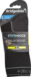  Bridgedale Skarpety Bridgedale StormSock Lt Boot - black/grey 48+