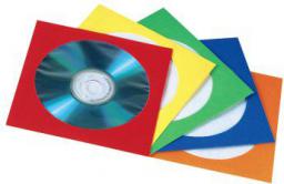  Hama Koperty Na Płyty CD/DVD, 100 szt. Różne kolory (78369)