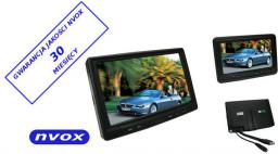 Nvox 7'' Monitor LCD z ekranem dotykowym Czarny (MPC718)