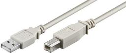 Kabel USB Goobay USB-A - micro-B 5 m Szary (68714)