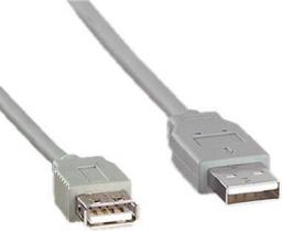 Kabel USB USB-A - USB-A 3 m Biały (68716)