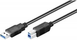 Kabel USB Goobay USB-A - micro-B 3 m Czarny (93654)