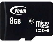 Karta TeamGroup MicroSDHC 8 GB Class 10  (TUSDH8GCL1003)