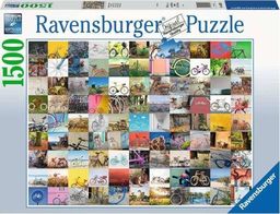  Ravensburger Puzzle 1500 elementów 99 rowerów