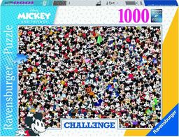  Ravensburger Puzzle 1000 elementów Challange Myszka Miki