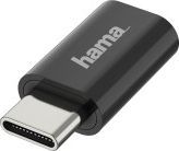 Adapter USB Hama USB-C - microUSB Czarny  (002003100000)