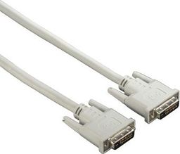 Kabel Hama DVI-D - DVI-D 1.5m biały (002009310000)