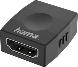 Adapter AV Hama HDMI - HDMI czarny (002003460000)