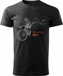  Topslang Koszulka rowerowa MTB mountain bike męska czarna REGULAR M
