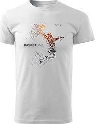  Topslang Koszulka koszykówka Dot Basketball męska biała REGULAR L