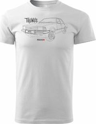  Topslang Koszulka z samochodem FORD TAUNUS męska biała REGULAR S