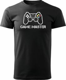  Topslang Koszulka z padem do gry Game Master męska czarna REGULAR S
