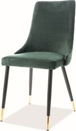  Selsey Krzesło tapicerowane Tallin zielony welur