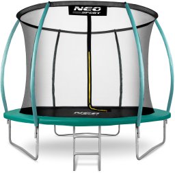Trampolina ogrodowa Neo-Sport NS-08C181 z siatką wewnętrzną 8.5 FT 252 cm