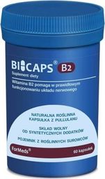  Formeds Bicaps Witamina B2 ryboflawina 40 mg 60 porcji 60 kapsułek ForMeds