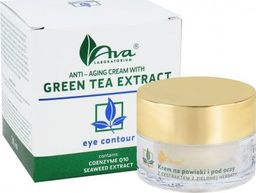  Ava Przeciwzmarszczkowy krem na powieki i pod oczy z ekstraktem z zielonej herbaty 30ml - AVA