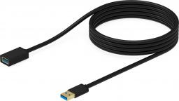 Kabel USB Krux USB-A - USB-A 1.5 m Czarny (KRX0053)
