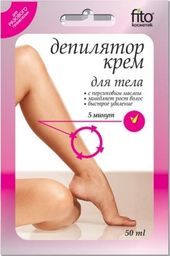 Fitokosmetik Krem-depilator z olejkiem brzoskwiniowym, 50 ml Fitocosmetik