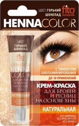 Fitokosmetik Naturalna kremowa henna do rzęs i brwi Gorzka czekolada