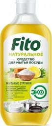 Fitokosmetik Naturalny płyn do mycia naczyń Wiórki mydlane z sodą cytrynową, 490 ml Fitocosmetik