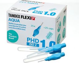 Tandex Tandex (25 szt.) szczoteczek Flexi Extra Fine Aqua (niebieski))