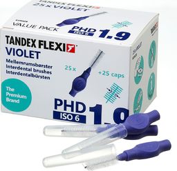 Tandex Tandex (25 szt.) szczoteczek Medium Violet (fioletowy gruby)