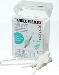  Tandex Tandex ( 6 szt.) Flexi Ultra Soft White 2,5 mm Ultra Fine