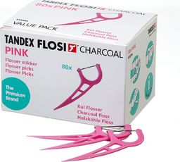  Tandex Floser z nitką węglową Pink ( 80 szt. )