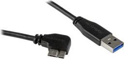 Kabel USB StarTech USB-A - micro-B 0.5 m Czarny (USB3AU50CMRS)