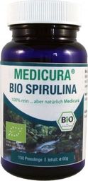  Medicura SPIRULINA W PASTYLKACH BIO 60 g (150 szt.) - MEDICURA (4035129003416) - 19398