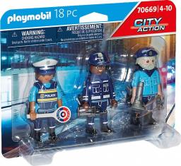  Playmobil Zestaw figurek: Policjanci (70669)