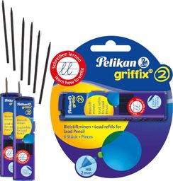  Pelikan Wkład grafit rysik do ołówka Griffix 6 szt. 