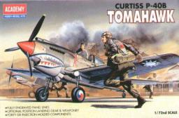  Academy Curtiss P40 B Tomahawk (12456)