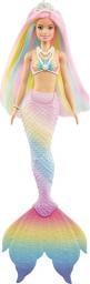 Lalka Barbie Mattel Dreamtopia - Syrenka Tęczowa Przemiana (GTF89)