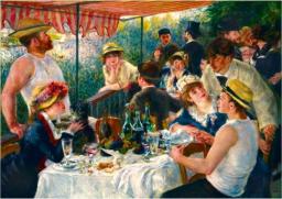  Bluebird Puzzle Puzzle 1000 Śniadanie wioślarzy, Renoir, 1881