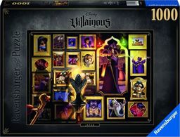  Ravensburger Puzzle 1000 Czarne charaktery Disneya Dżafar