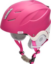 Meteor KASK NARCIARSKI METEOR LUMI różowy/biały S