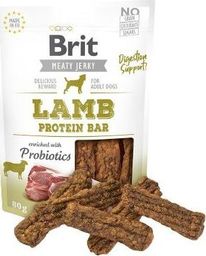  Brit BRIT MEATY JERKY Suszone Mięso Lamb Protein Bar JAGNIĘCINA 80g