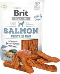  Brit BRIT MEATY JERKY Protein Bar Mobility Salmon ŁOSOŚ 80g