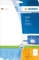  Herma Etykiety Premium A4, białe, papier matowy, 25 szt. (5065)