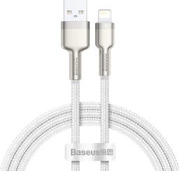 Kabel USB Baseus USB-A - Lightning 1 m Biały (CALJK-A02)
