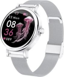 Smartwatch Rubicon LW06 Srebrny  (RNBE64SIBX05AX)