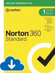  Norton 360 Standard 1 urządzenie 12 miesięcy  (21408117)