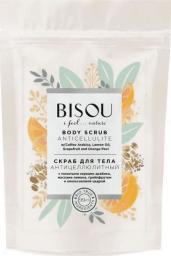 Bisou Antycellulitowy peeling do ciała z olejkiem arabiki, cytryny i grejpfruta, skórka pomarańczy 200g