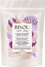 Bisou Perłowy scrub - shimmer do Ciała Kokosowy Rozświetlacz 200g