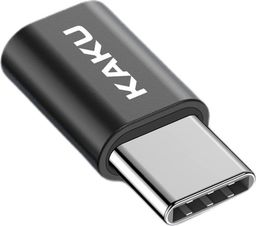 Adapter USB Kaku KSC-531 USB-C - microUSB Czarny  (6921042117393)